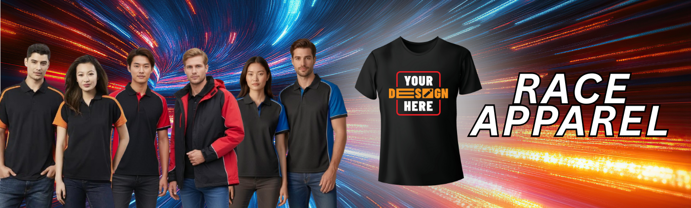 custom race apparel for motorsport teams