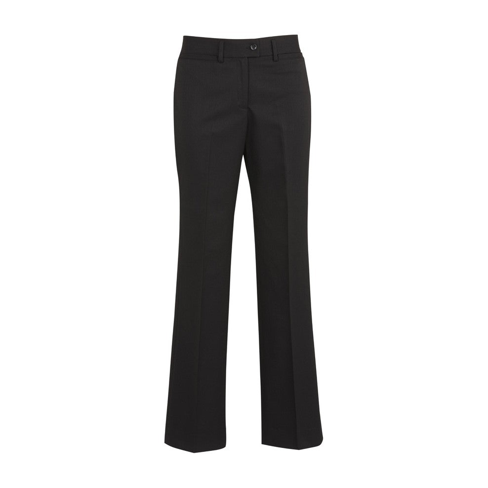 Biz Corporates Cool Stretch Womens Relaxed Pant 10111 in Black
