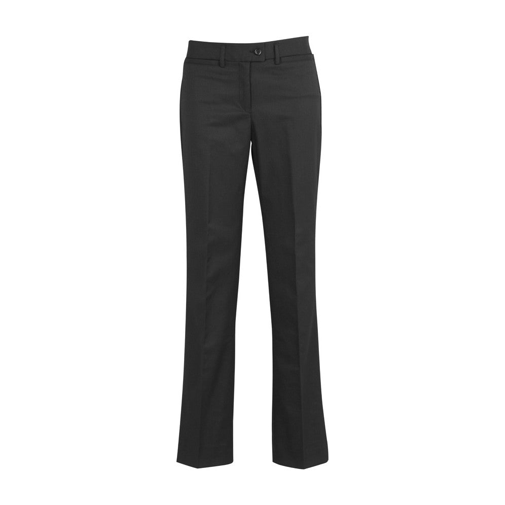 Biz Corporates Cool Stretch Womens Relaxed Pant 10111 in Charcoal