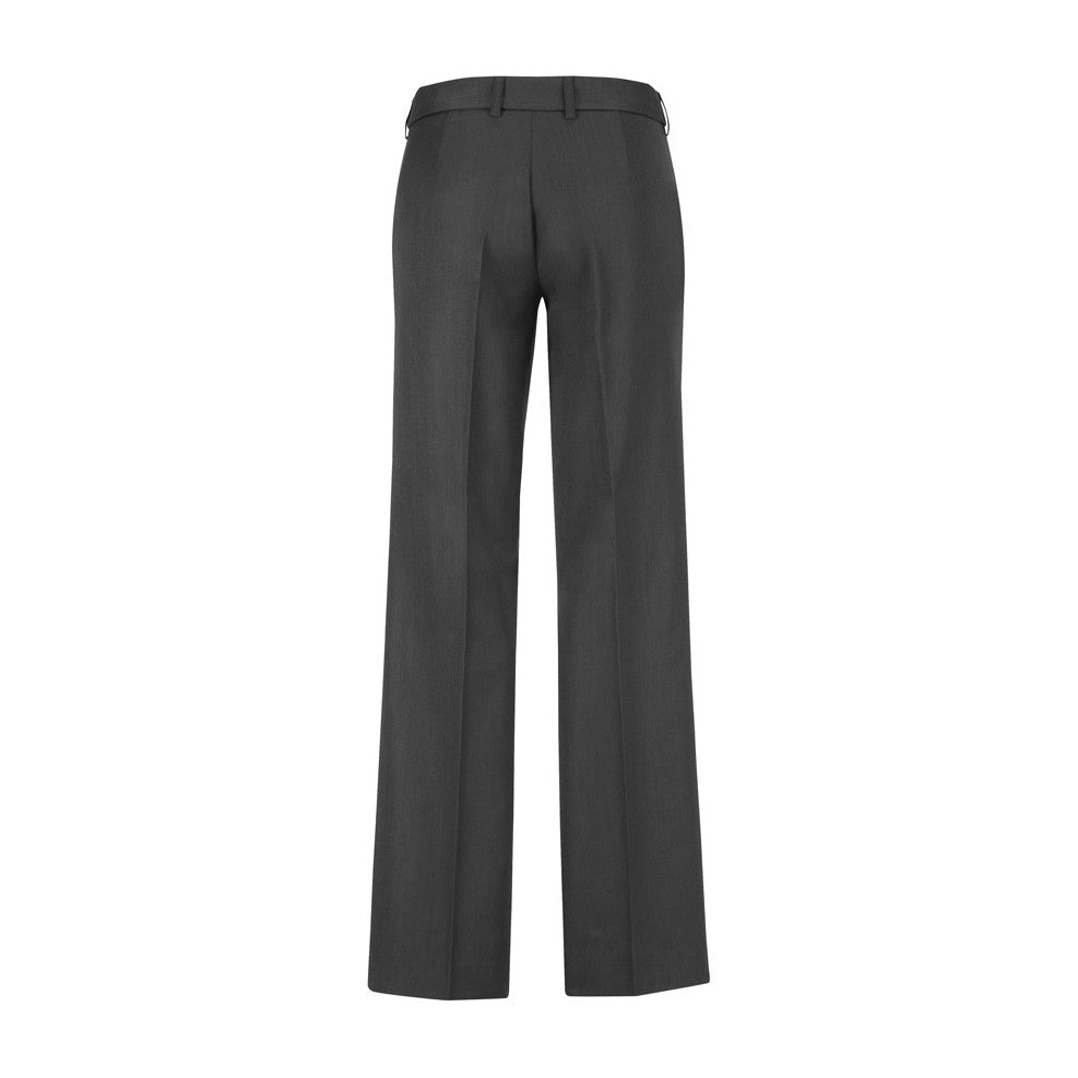 Biz Corporates Cool Stretch Womens Adjustable Waist Pant 10115 in Charcoal, view 2
