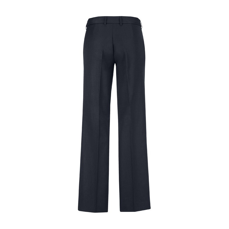 Biz Corporates Cool Stretch Womens Adjustable Waist Pant 10115 in Navy, view 2