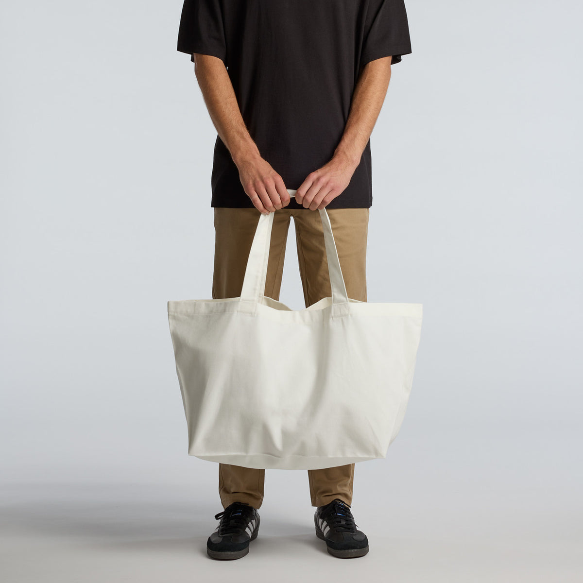 AS Colour Oversized Tote Bag 1040, turned view