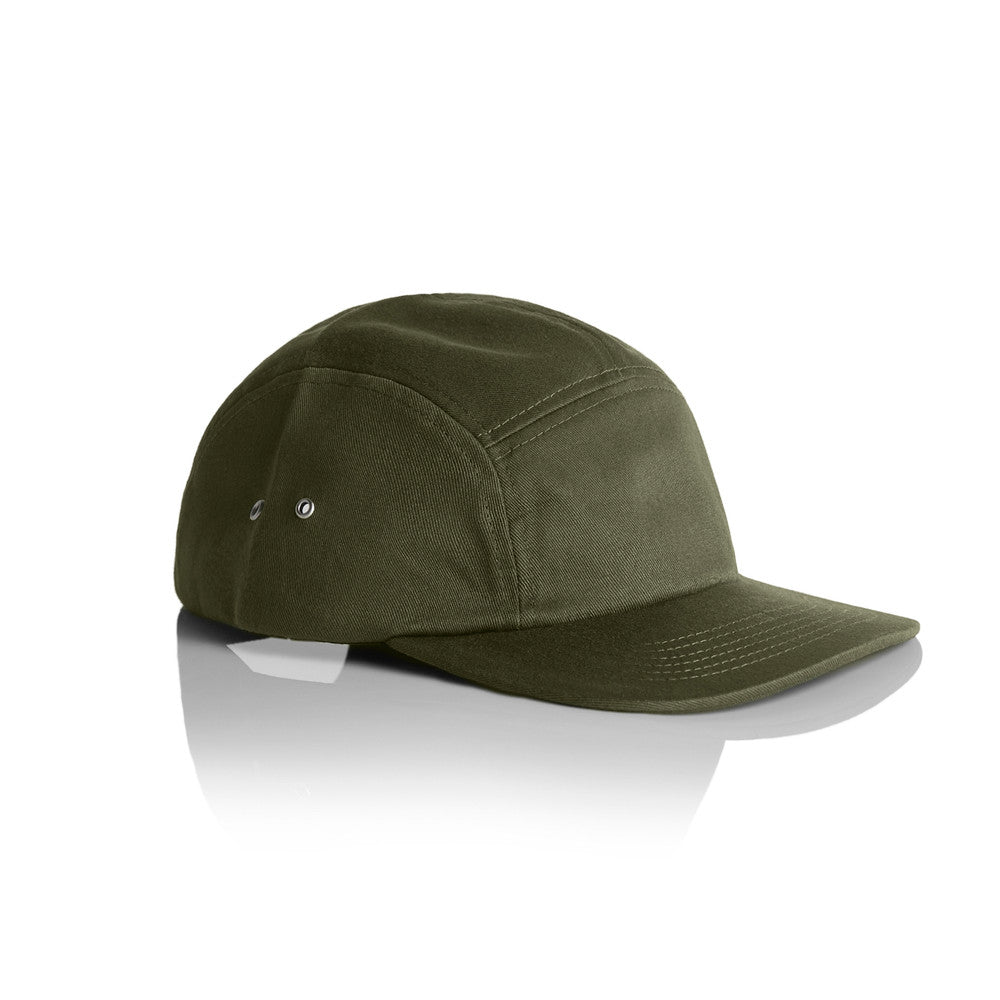 AS Colour Finn Five Panel Cap 1103 in Army