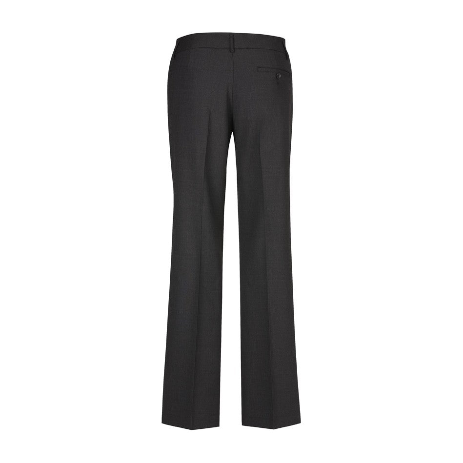 Biz Corporates Comfort Wool Stretch Womens Relaxed Pant 14011 in Charcoal, view 2