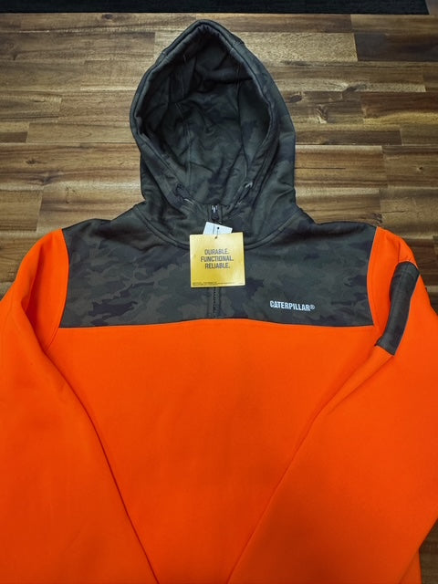 CAT Hi Vis Camo Hoodie