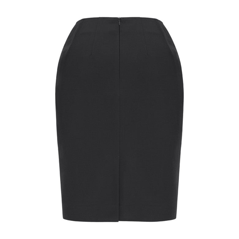 Biz Corporates Siena Womens Bandless Pencil Skirt 20717 in Slate