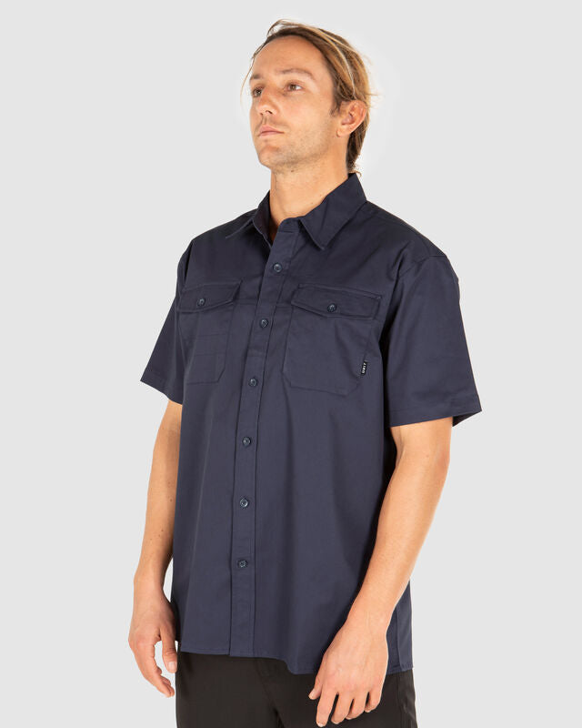 UNIT Task Mens Stretch Short Sleeve Shirt