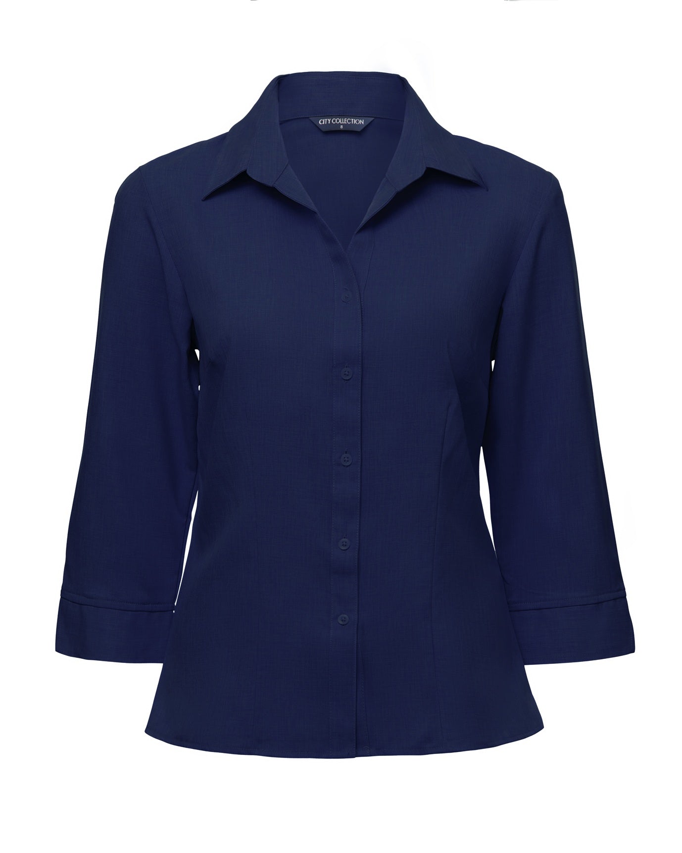 City Collection Ezylin 3/4 Sleeve Shirt