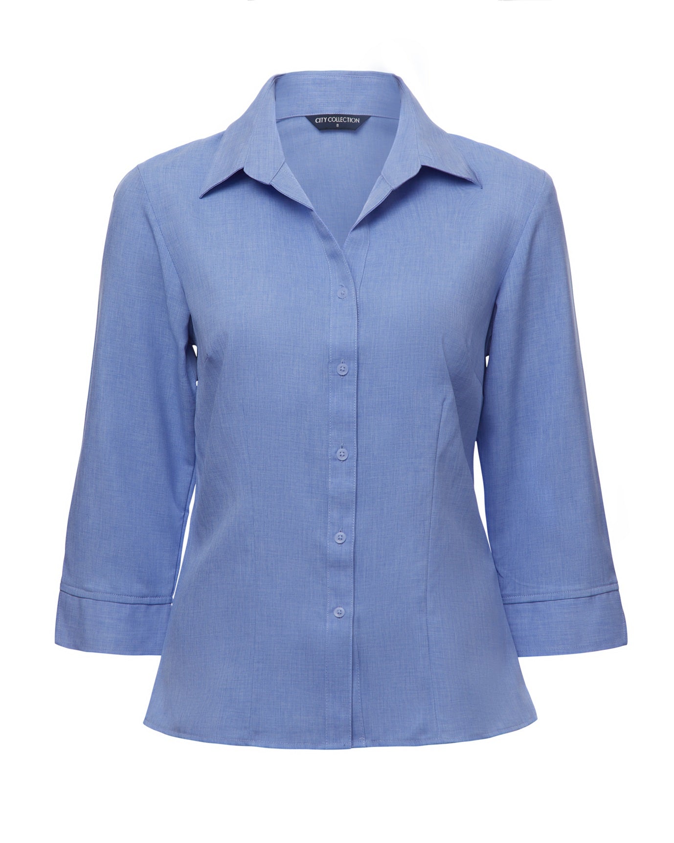 City Collection Ezylin 3/4 Sleeve Shirt