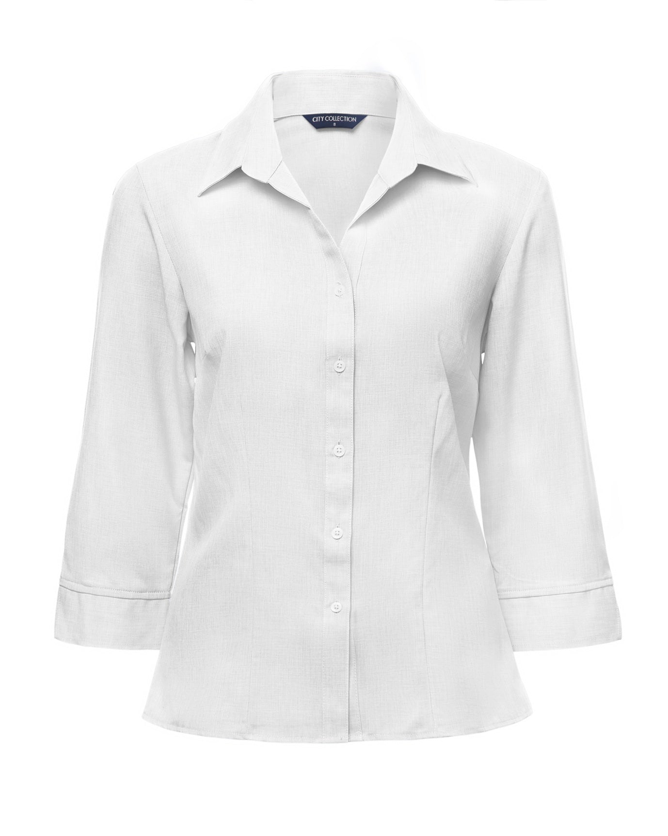 City Collection Ezylin 3/4 Sleeve Shirt