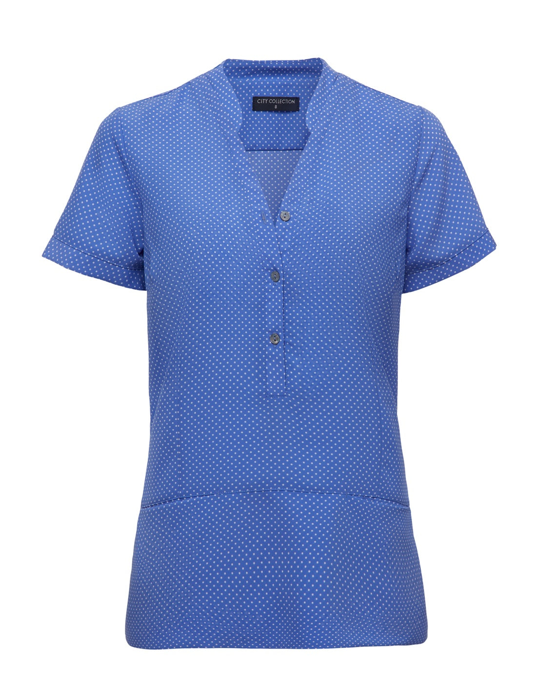 City Collection Stretch Spot Tunic