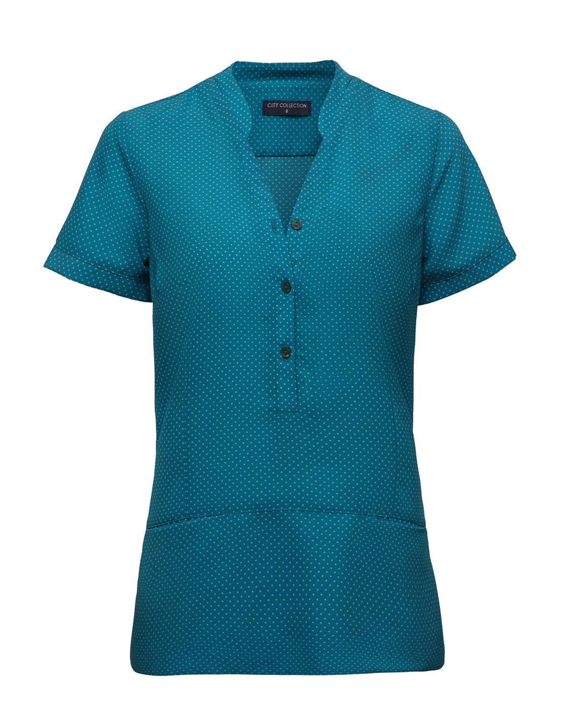 City Collection Stretch Spot Tunic