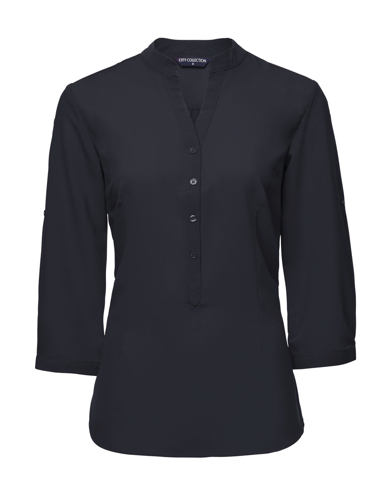 City Collection So Ezy 3/4 Sleeve Shirt