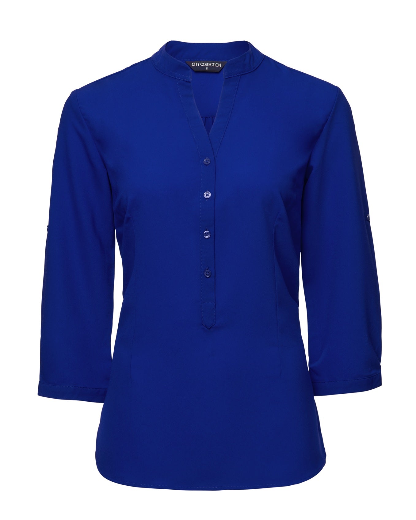 City Collection So Ezy 3/4 Sleeve Shirt