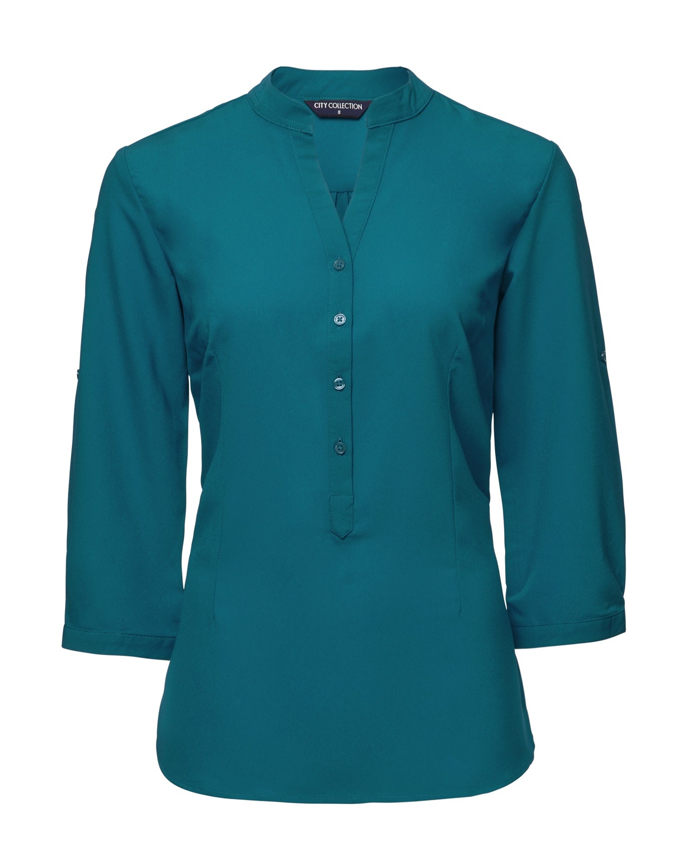 City Collection So Ezy 3/4 Sleeve Shirt