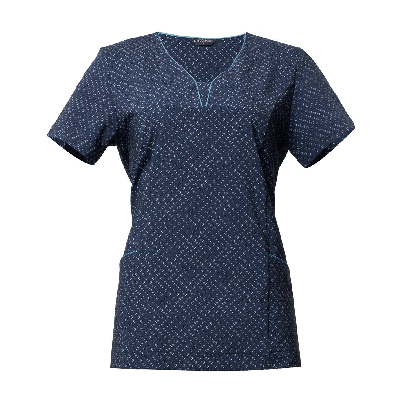 City Collection Heart Print Tunic