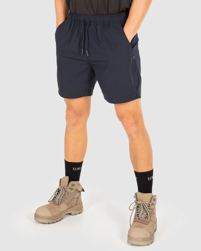 UNIT Form Flexlite Mens Elastic Work Shorts 19"