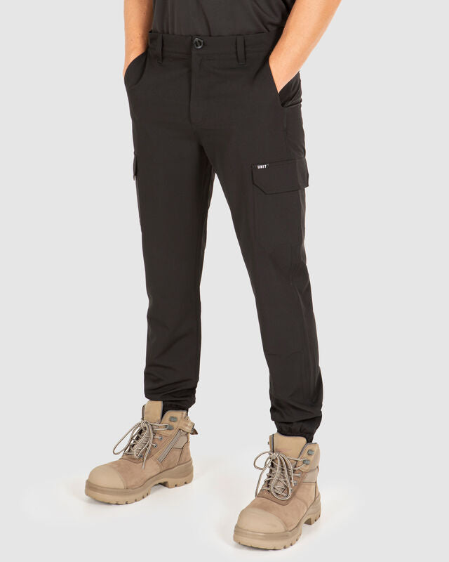 UNIT Demolition Flexlite Cuffed Mens Lightweight Stretch Cargo Pants