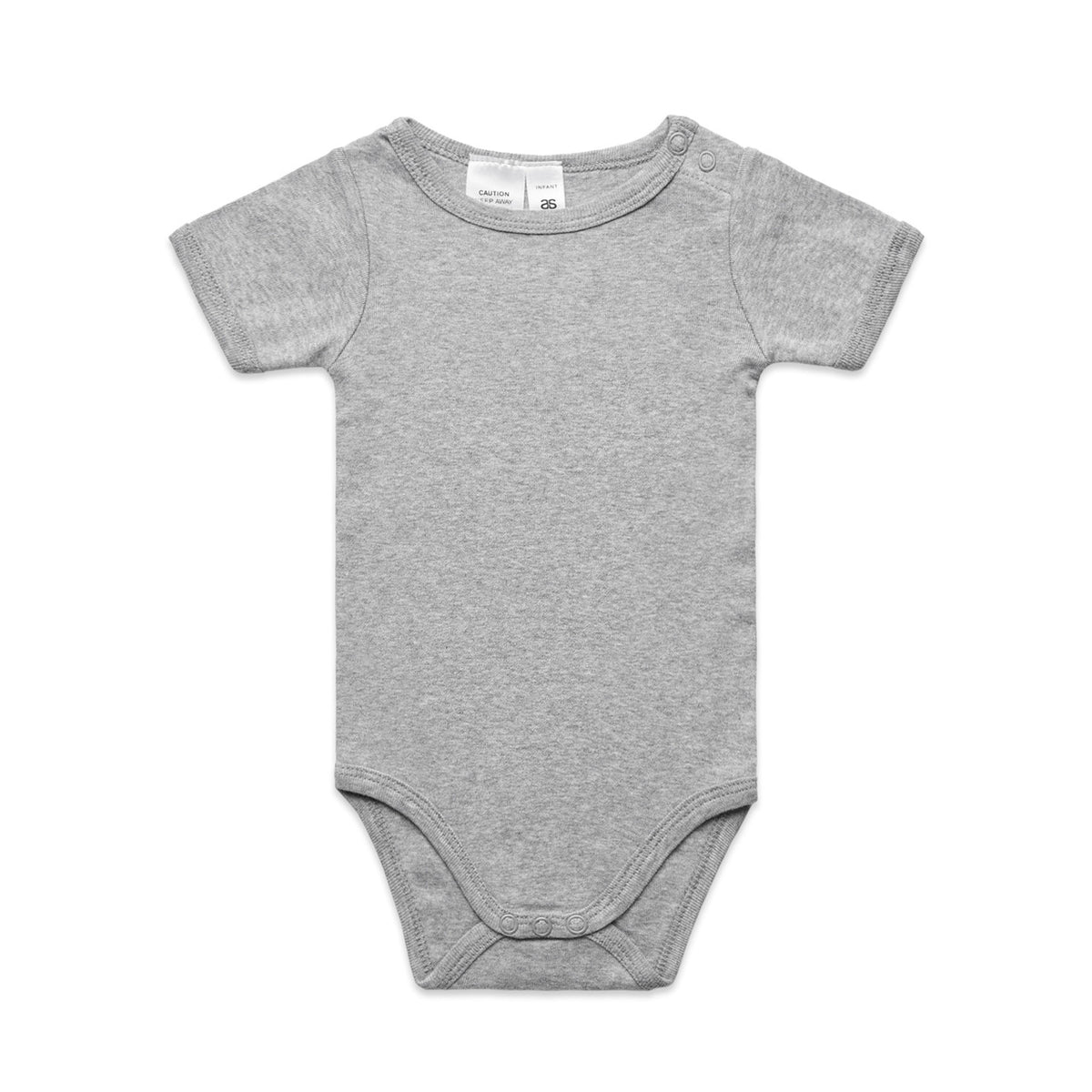 AS Colour Organic Infant Mini-Me One-Piece 3003 in Grey Marle