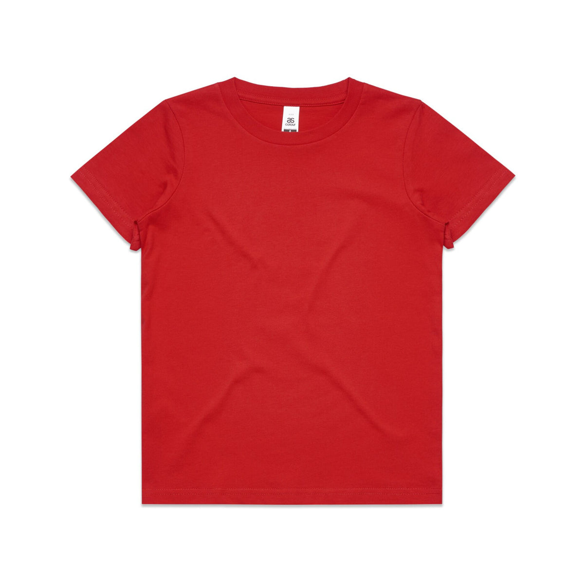 AS Colour Kids Staple Tee 3005 in Red
