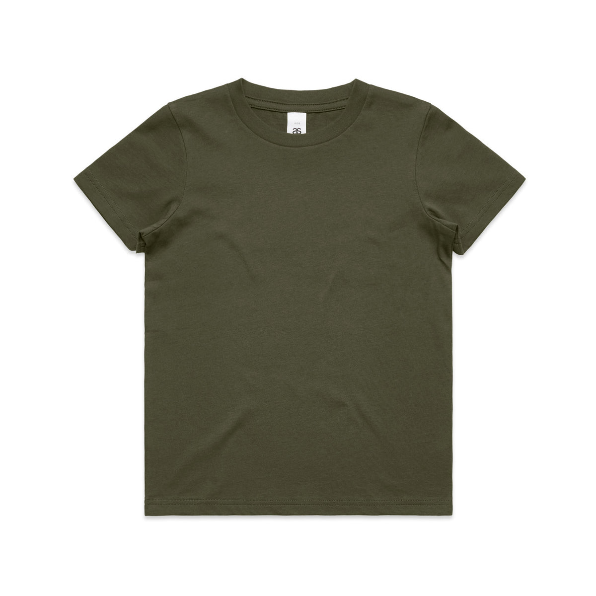 AS Colour Youth Staple Tee 3006 in Army