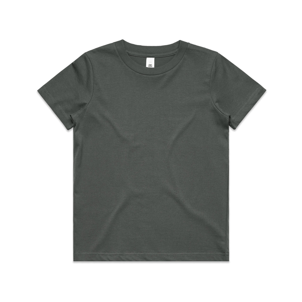 AS Colour Youth Staple Tee 3006 in Charcoal
