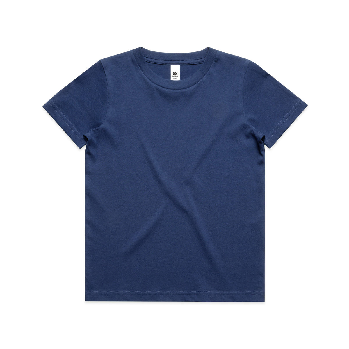 AS Colour Youth Staple Tee 3006 in Cobalt