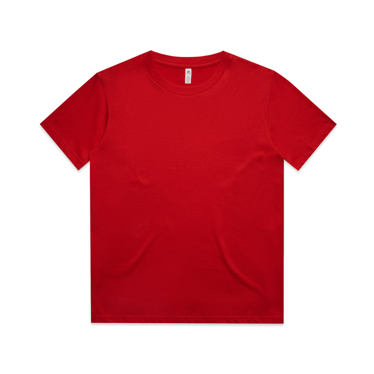 AS Colour Kids Block Tee 3050 in Red
