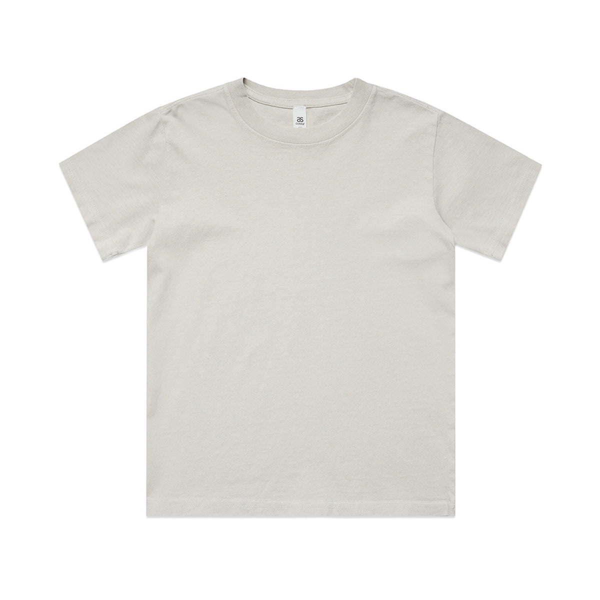 AS Colour Kids Heavy Faded Tee 3070 in Faded Bone