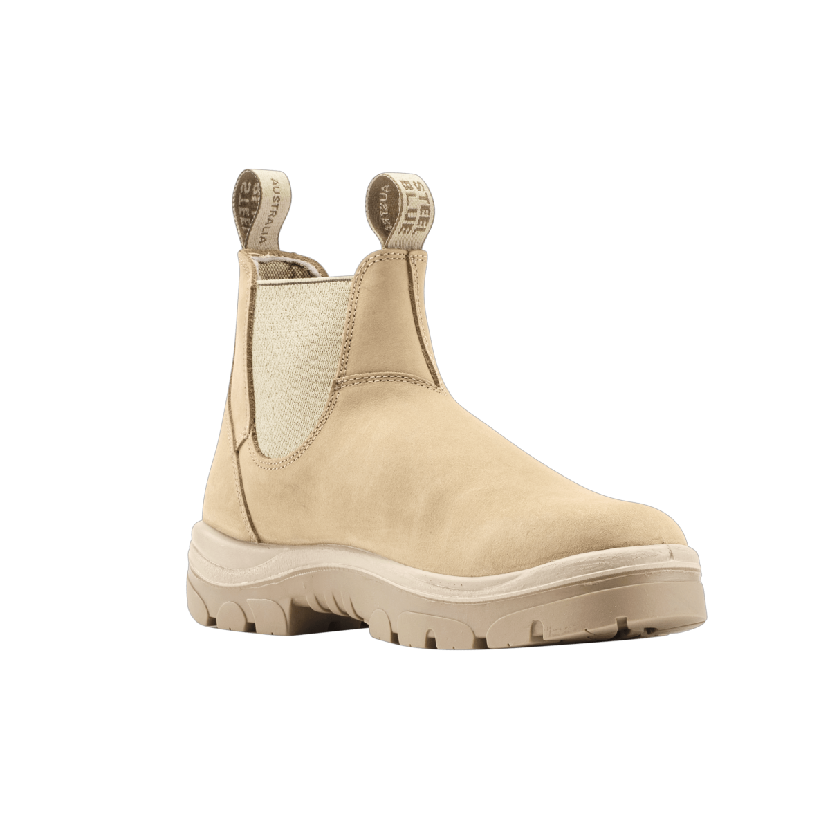 Steel Blue Hobart Elastic Side Soft Toe Non Safety Boot 310101