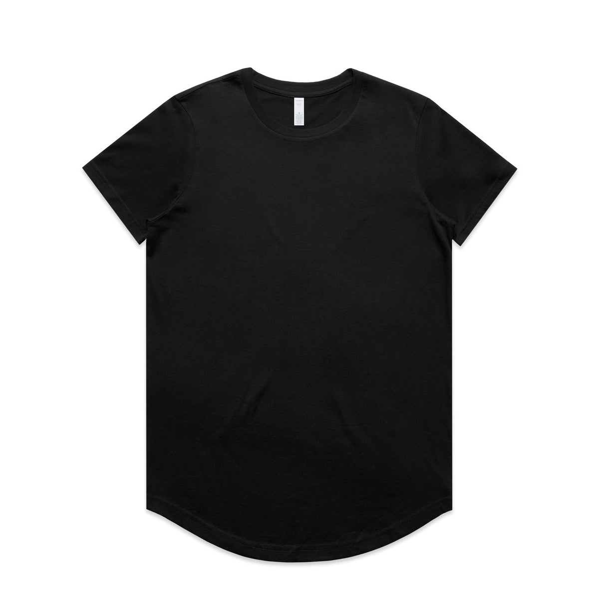AS Colour Womens Maple Curve Tee 4024 in Black