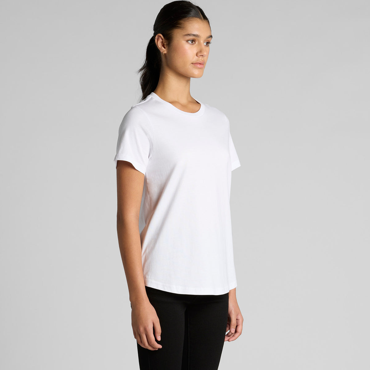 AS Colour Womens Maple Curve Tee 4024, turned view