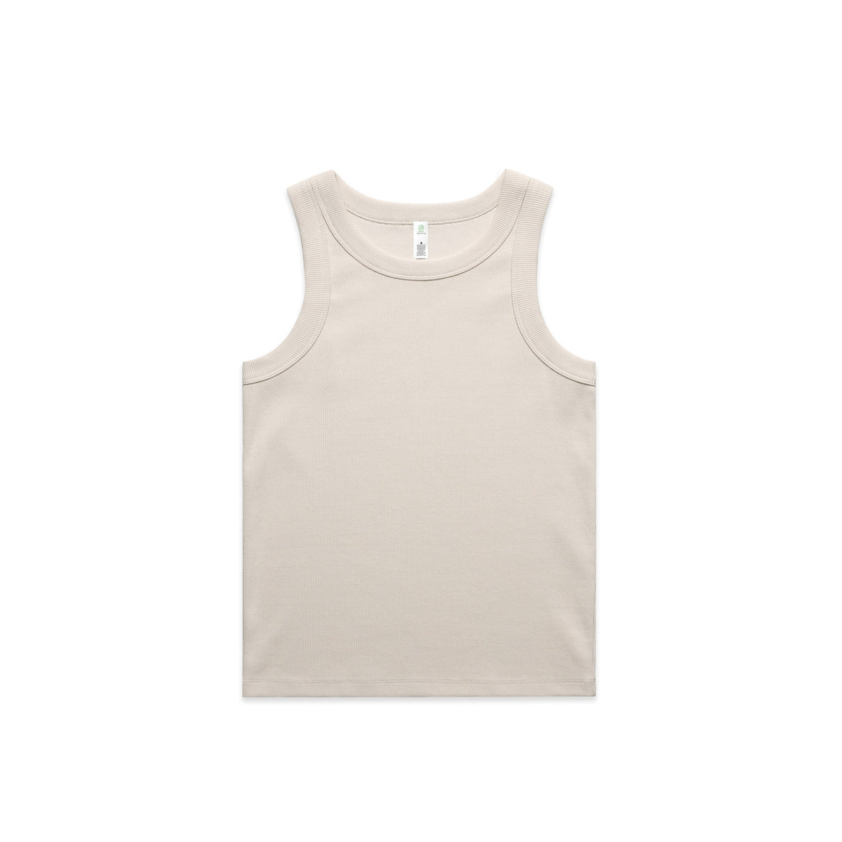 AS Colour Womens Organic Rib Tank 4063G in Bone
