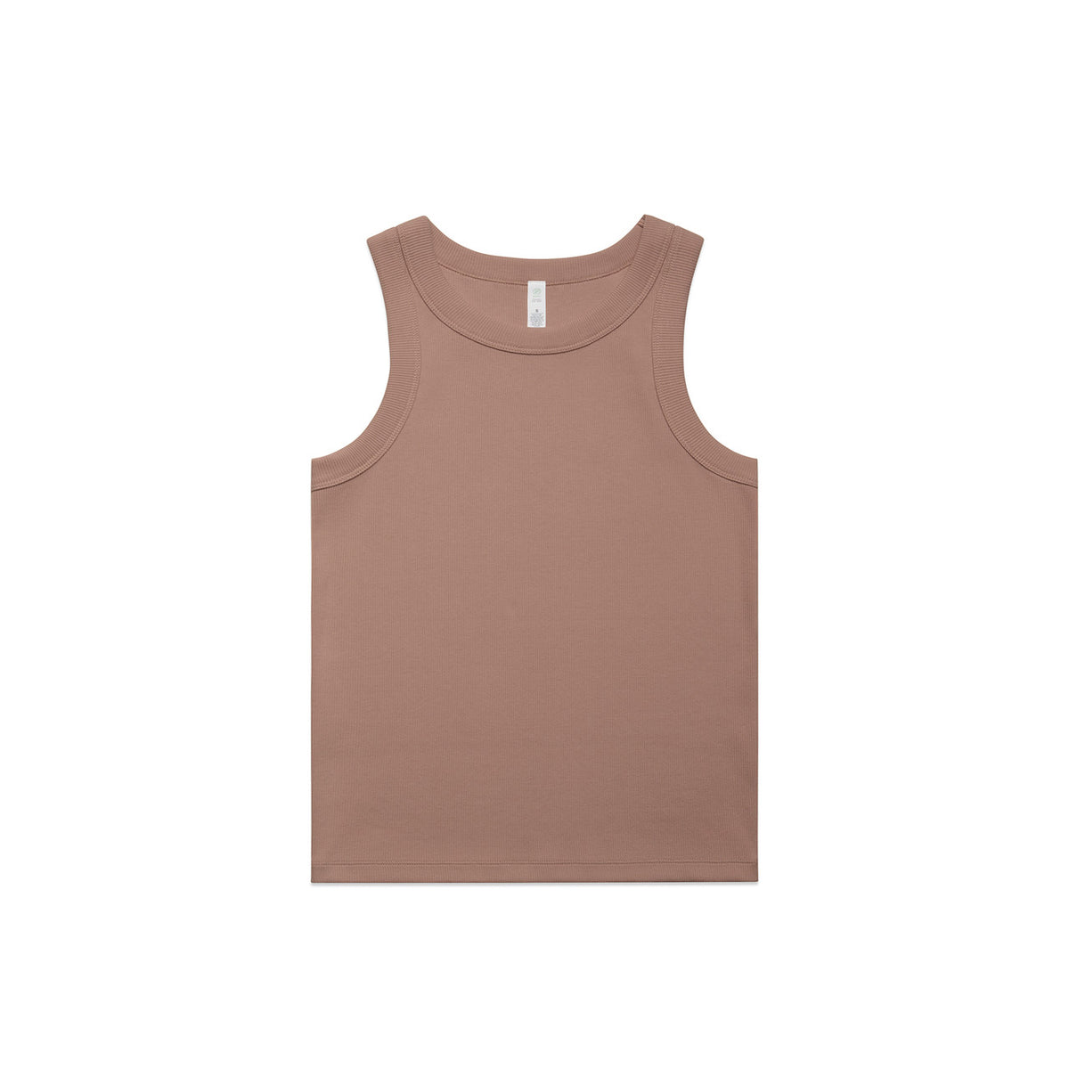 AS Colour Womens Organic Rib Tank 4063G in Hazy Pink