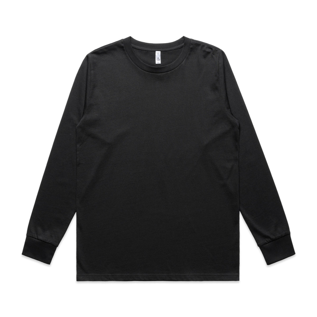 AS Colour Womens Classic Long Sleeve Tee 4073 in Black