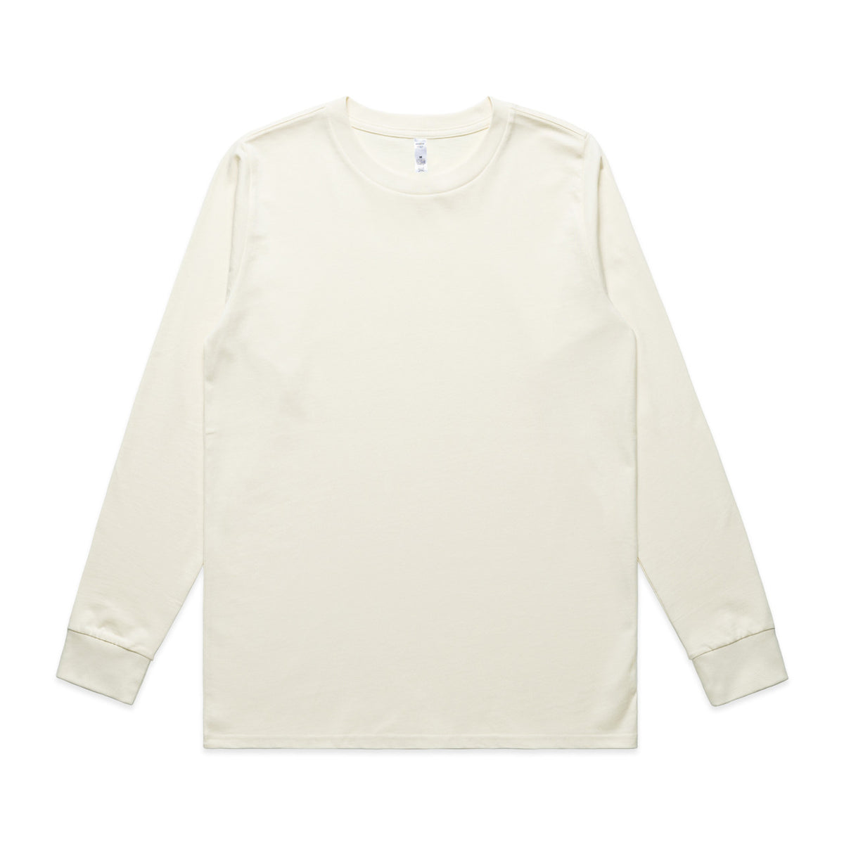 AS Colour Womens Classic Long Sleeve Tee 4073 in Ecru