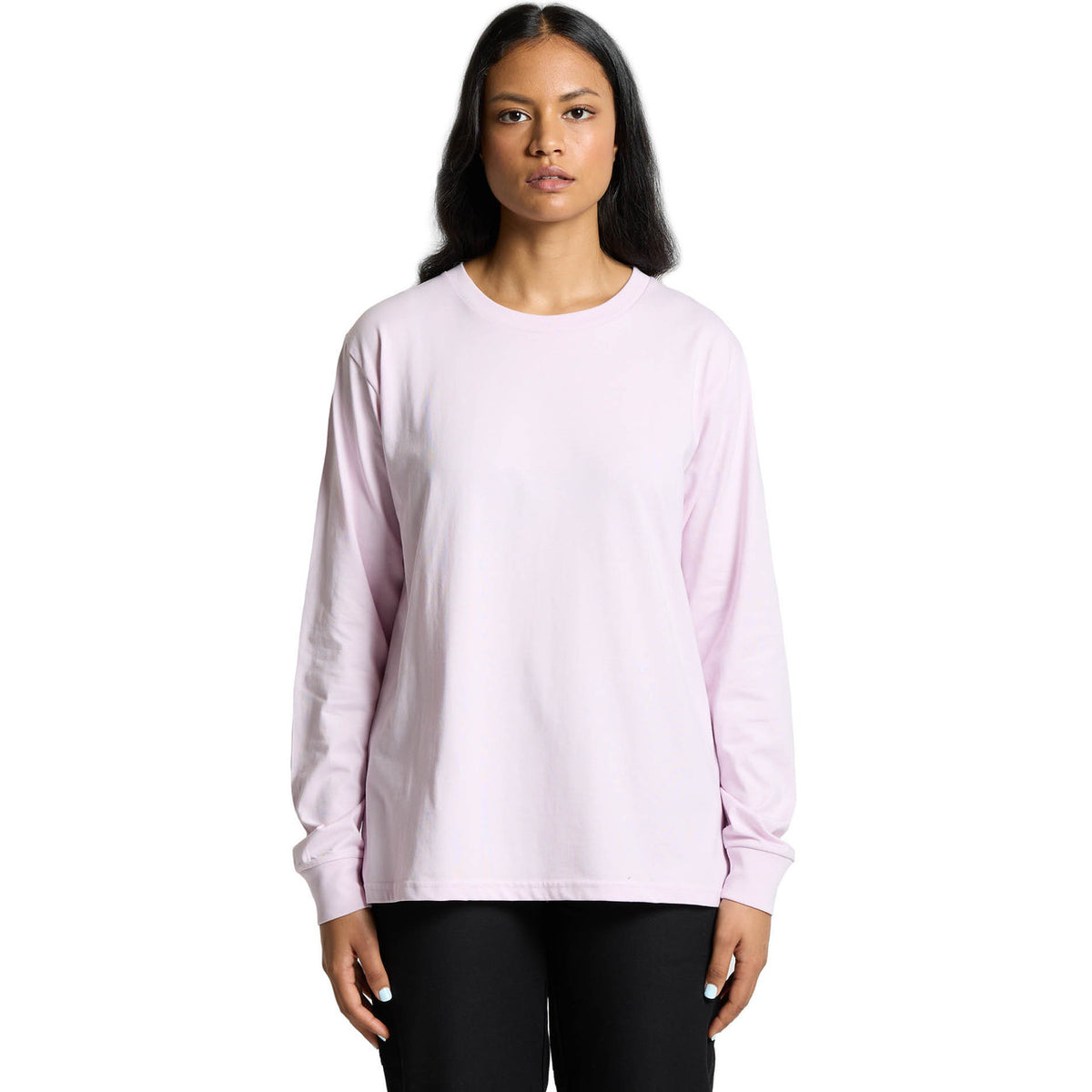 AS Colour Womens Classic Long Sleeve Tee 4073, front view