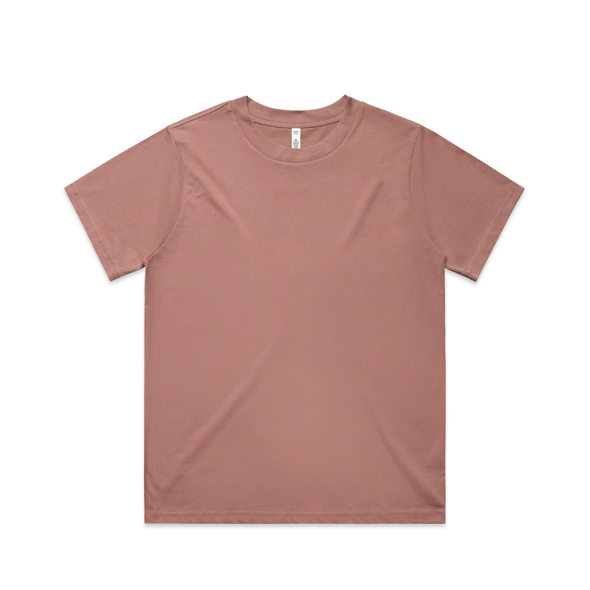 AS Colour Womens Classic Minus Tee 4079 in Hazy Pink