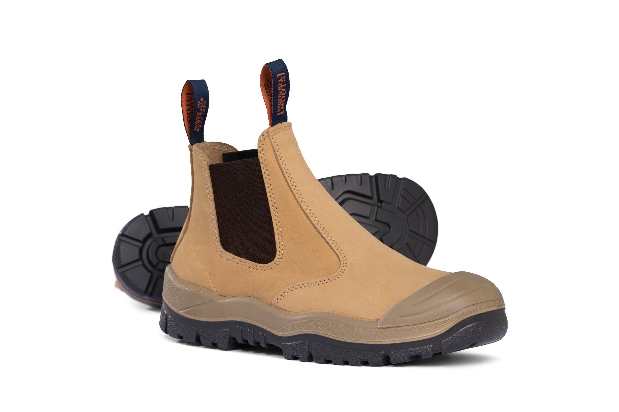 Mongrel Premium Elastic Sided Boot with Scuff Cap - Wheat 440050