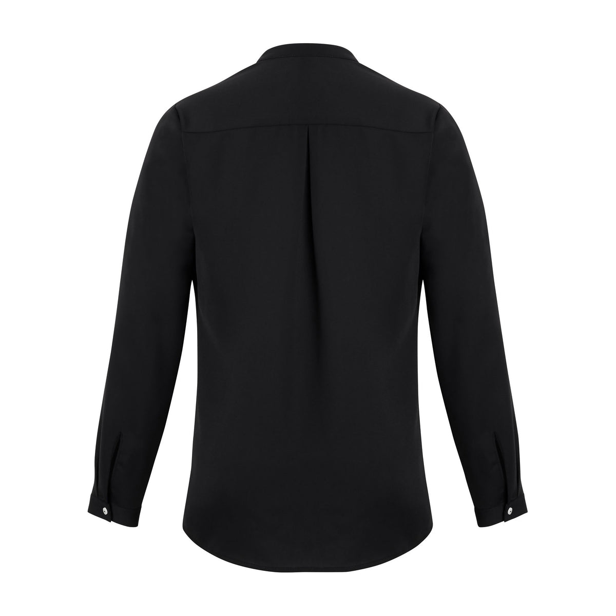 Biz Corporates Juliette Womens Long Sleeve Blouse 44210 in Black, view 2