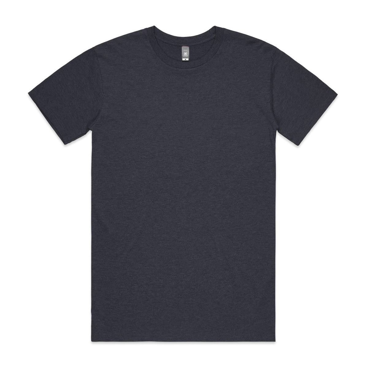 AS Colour Staple Marle Tee 5001M in Navy Marle