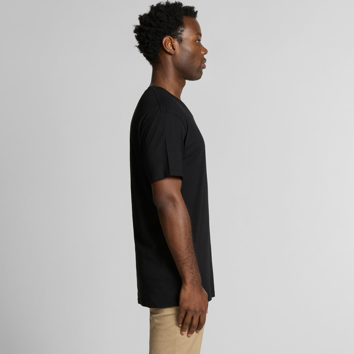 AS Colour Staple V Neck Tee 5001V, side view
