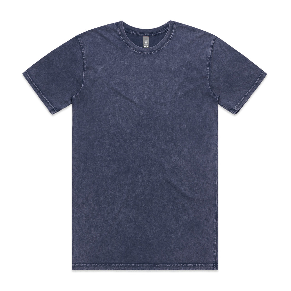 AS Colour Staple Stone Wash Tee 5040 in Blue Stone