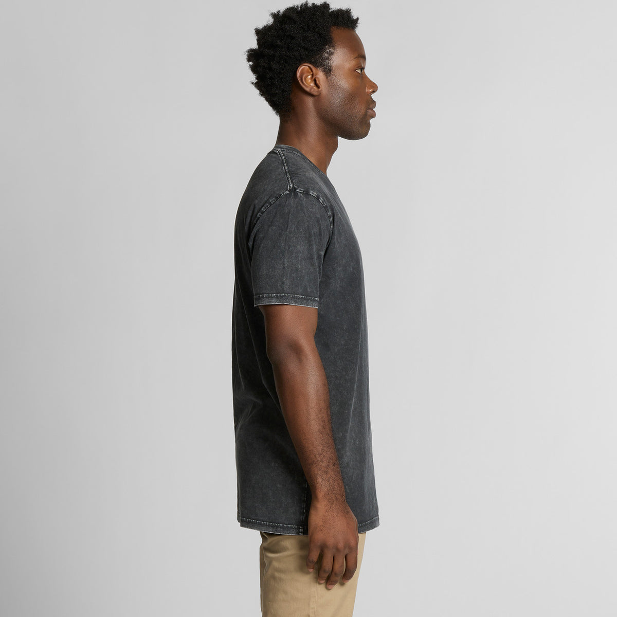 AS Colour Staple Stone Wash Tee 5040, side view