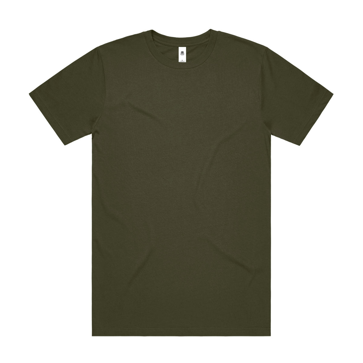 AS Colour Block Tubular Tee 5050T in Army