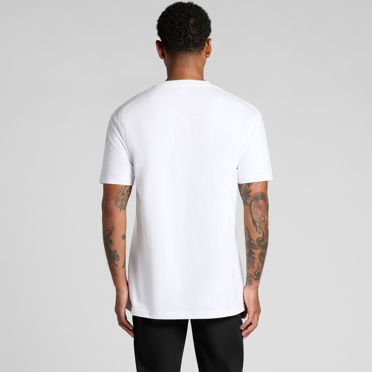 AS Colour Block Tubular Tee 5050T, back view