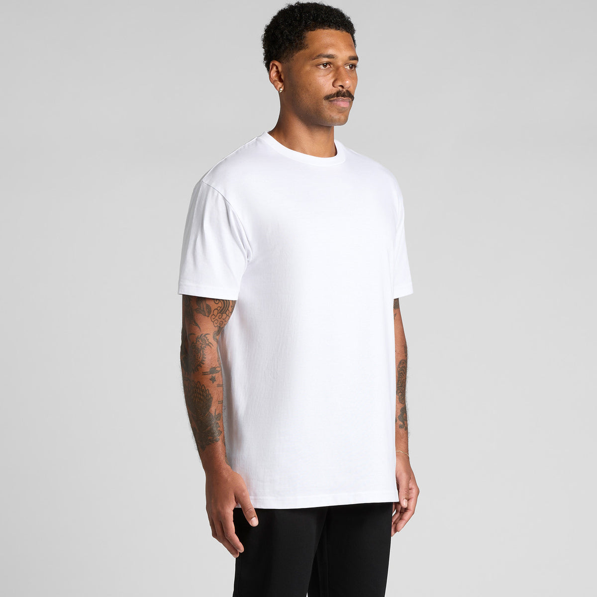 AS Colour Block Tubular Tee 5050T, turned view