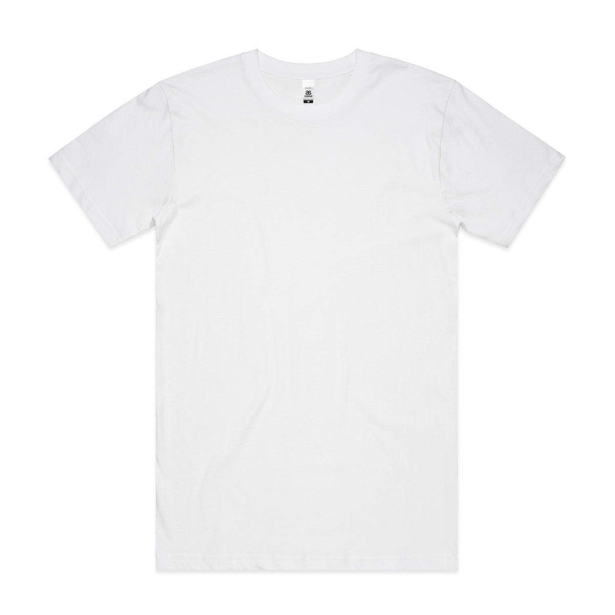AS Colour Block Tubular Tee 5050T in White
