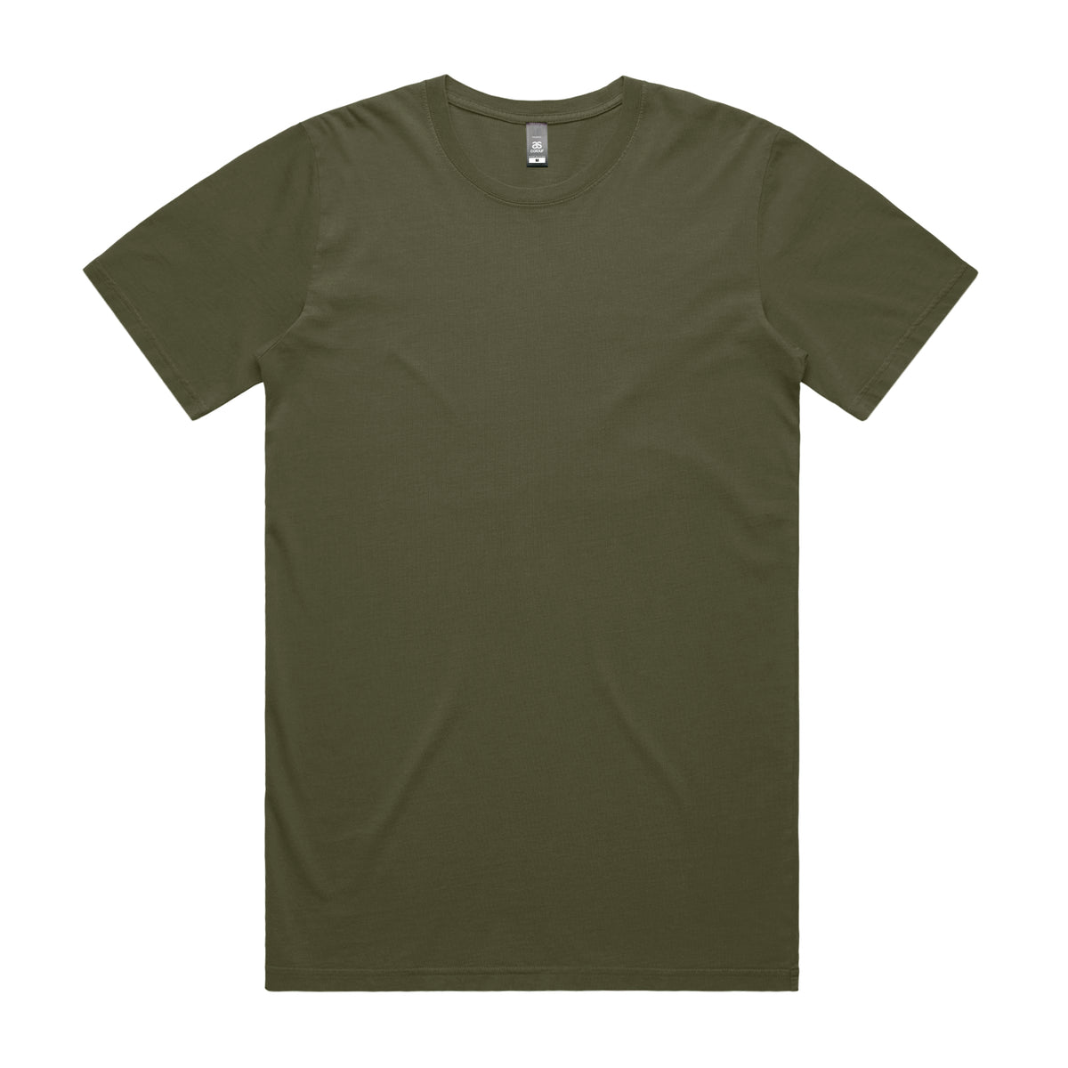 AS Colour Staple Faded Tee 5065 in Faded Army