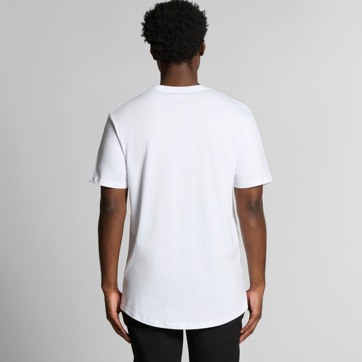 AS Colour Staple Curve Tee 5076, back view